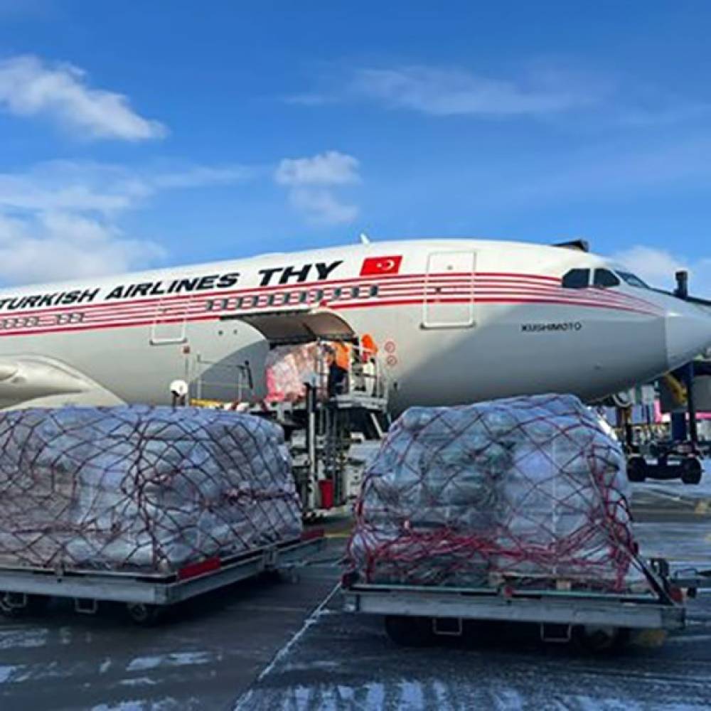 Rusya’dan Türkiye’ye 170 tonu aşkın yardım gönderildi
