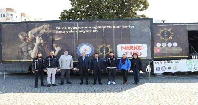 Bağımlılıkla Mücadele Narkotik TIR'ı Çanakkale'de