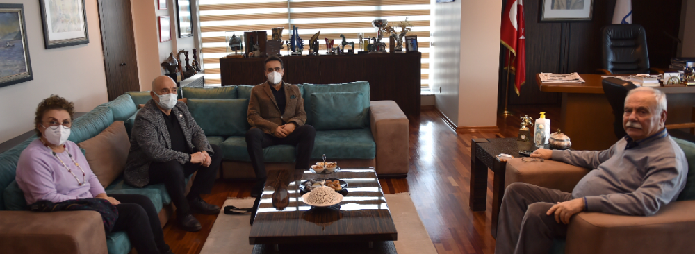 Başkan Gökhan Konuklarını Ağırladı