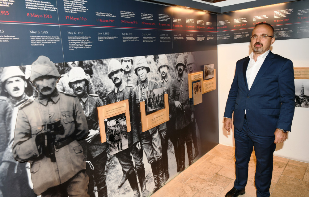 Bülent Turan'dan Atatürk Evi ziyareti